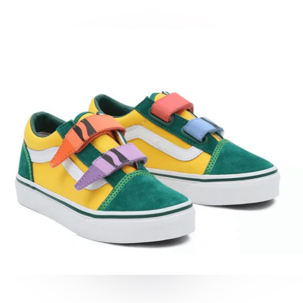 Vans X Crayola Kids Size US Kids 1.5 Shoes Kids Vans Crayola Shoes